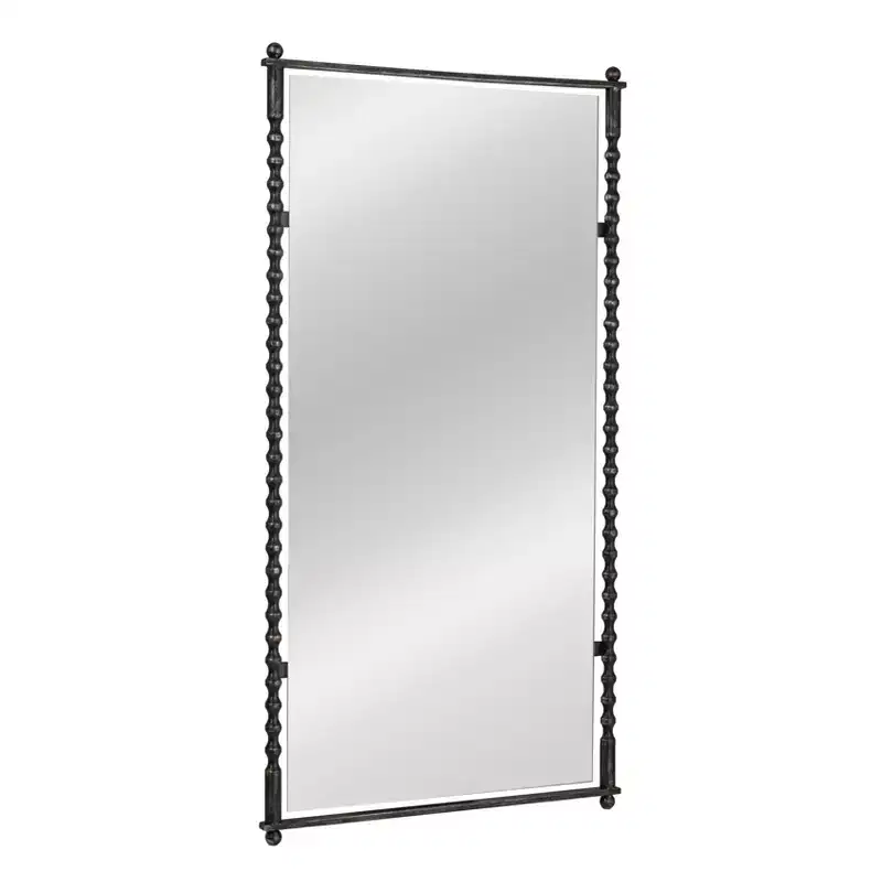 Storied Home Cast Metal Framed Tall Wall Mirror
