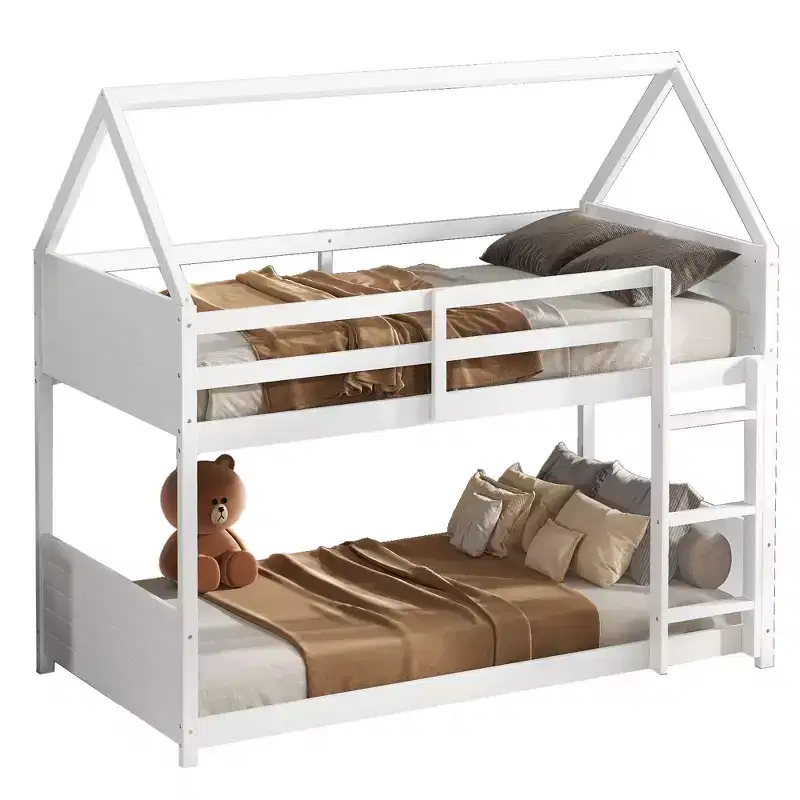MAYEERTY Full Bed Frame Under-Bed Storage Heavy-Duty Metal Noise-Free Design
