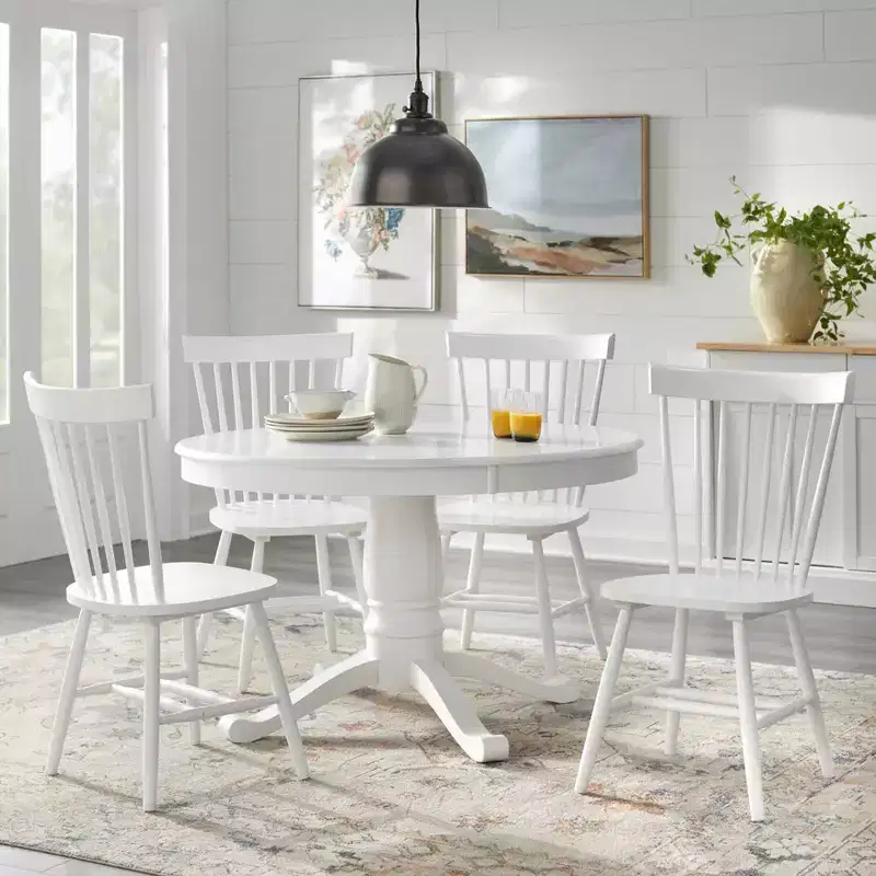 5pc Kale Pedestal Dining Set