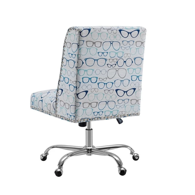 Optical Print Swivel Office Chair