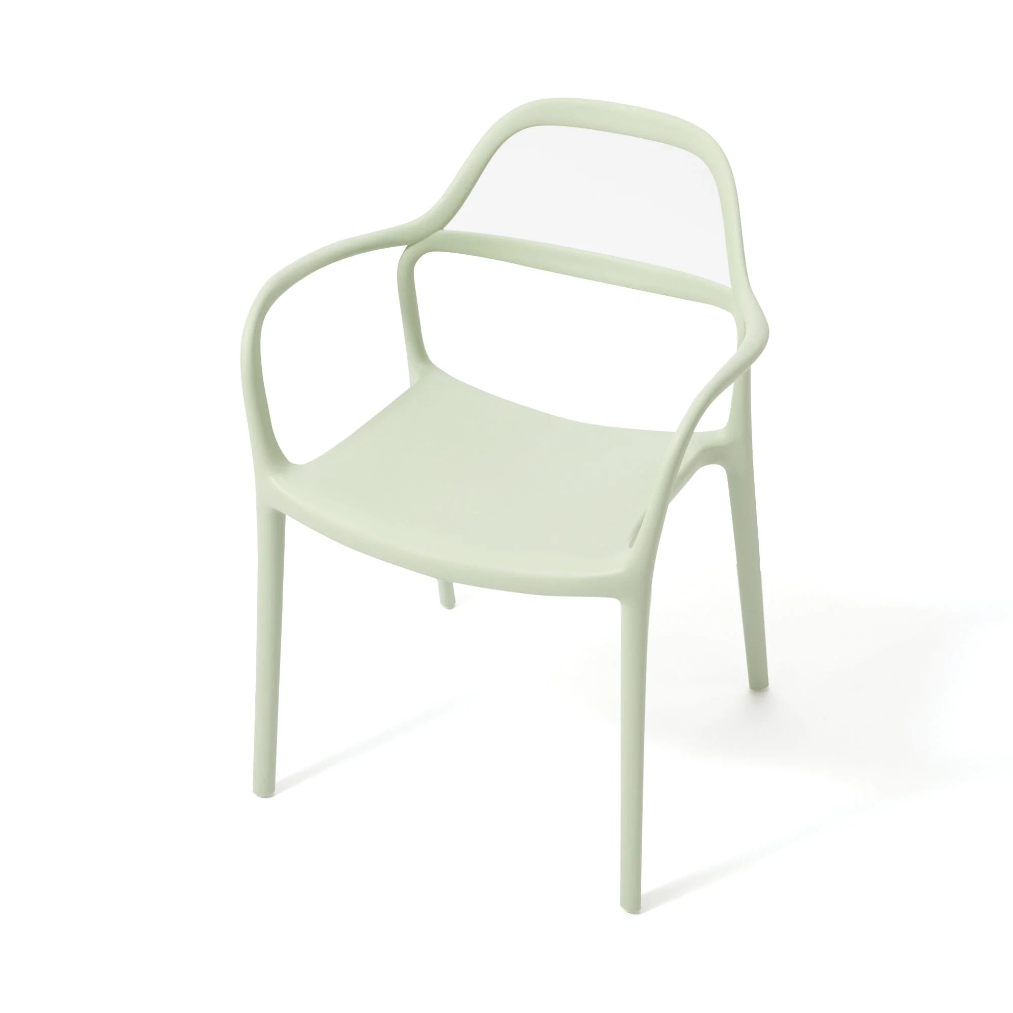 Light Green Upholstered Accent Chair