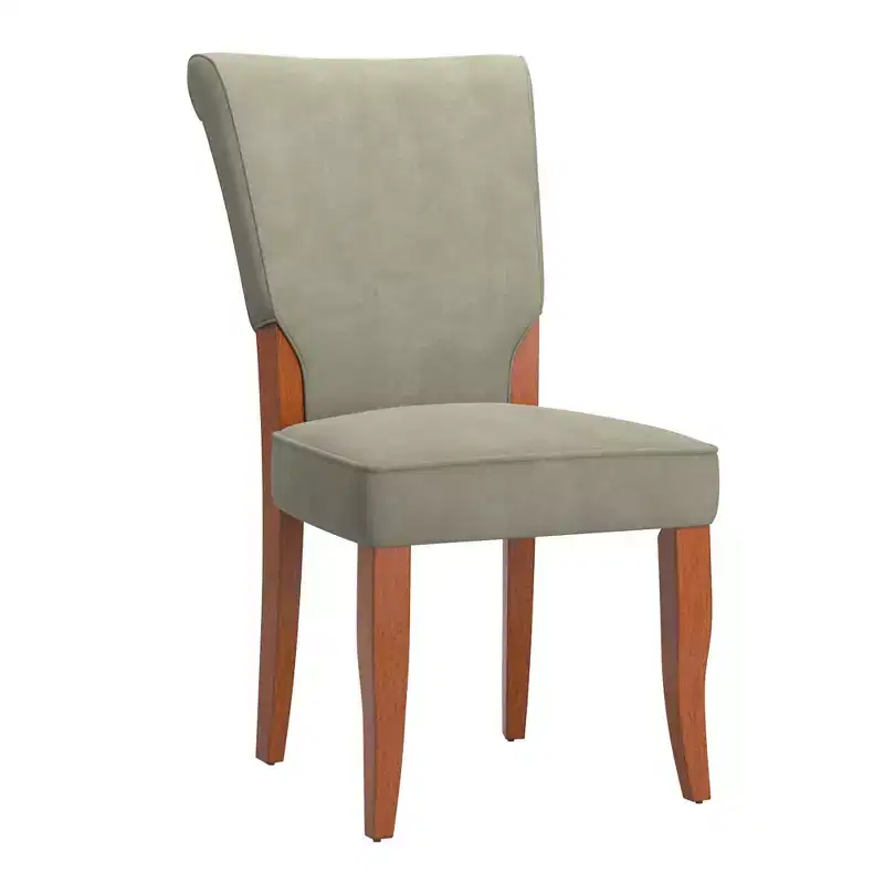 Pershing Velvet Upholstered Parsons Dining Chairs (Set of 2) - iNSPIREQ