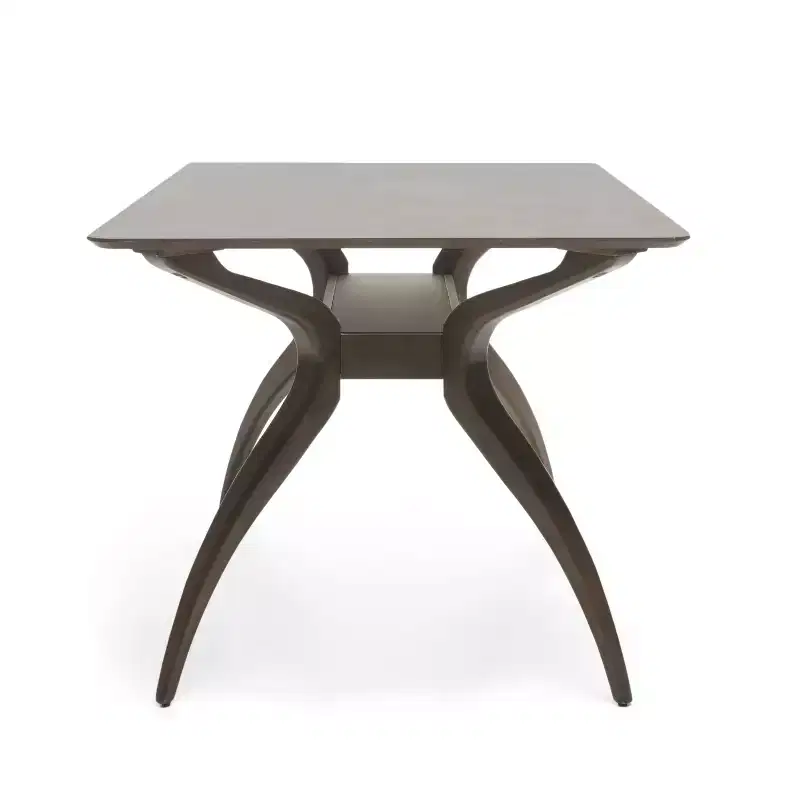 Christopher Knight Home Fausett Mid Century Modern Fabric Upholstered Wood 5 Piece Dining Set
