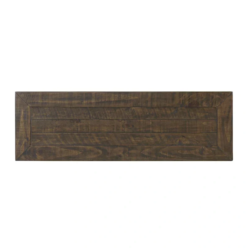 The Gray Barn Downington Solid Wood 2-Drawer Sofa Console Table
