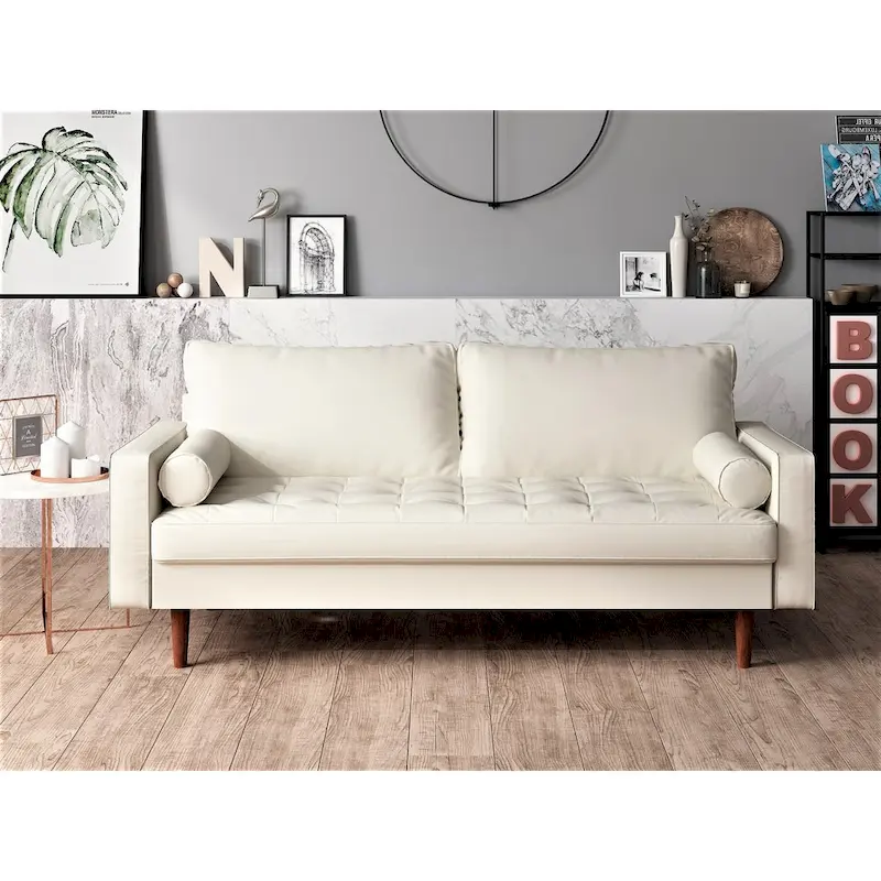 US Pride Lopez Mid-century Loveseat