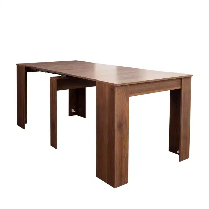 CLIHOME 118.11 Large Multi-functional Extendable Console Table, Dining Table for 5-8 Peoples