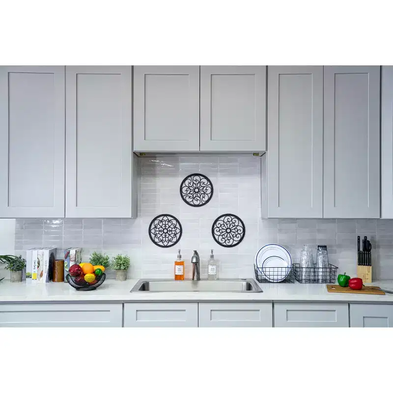 CASAINC 36 W x 24 H x 27 D Shaker Base Kitchen Cabinet, Solid Wood Frame, Water-Based Low-VOC Paint, Soft-Close, RTA, Dove Gray