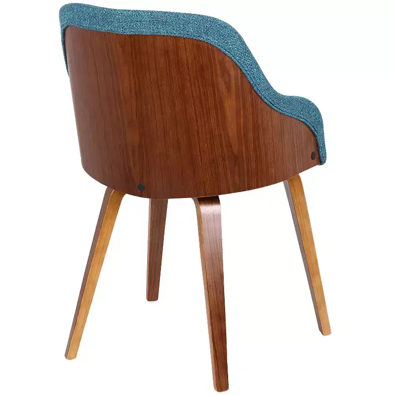 Bacci Mid Century Modern Dining Accent Chair - Lumisource