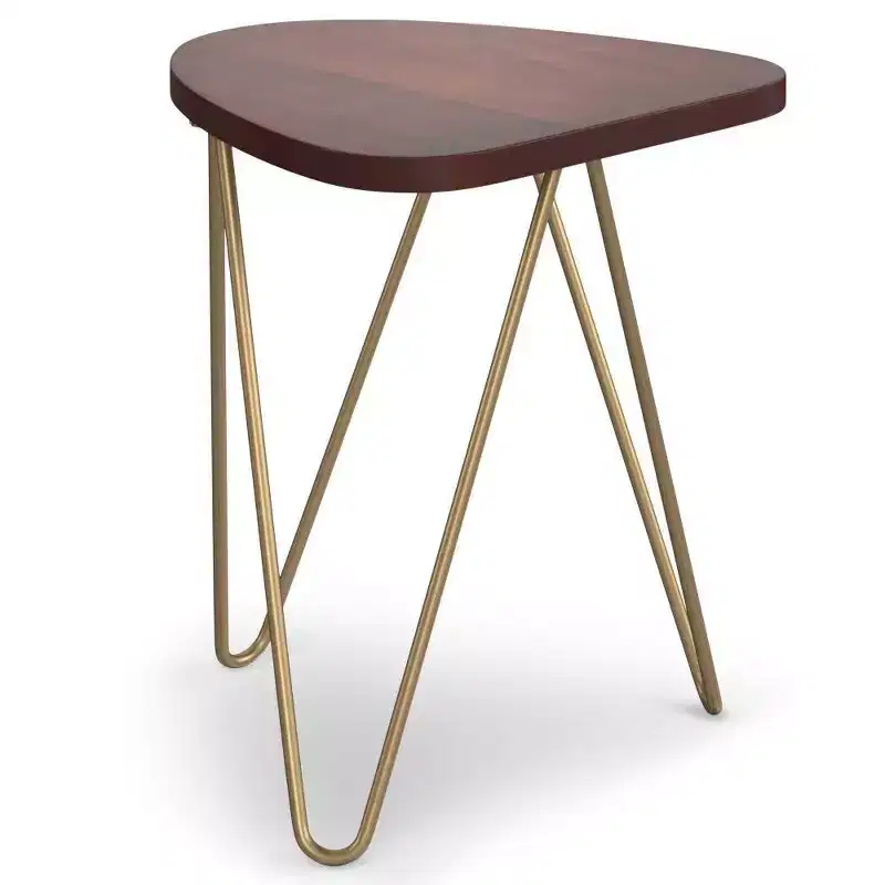 Tillman Metal and Wood Accent Table