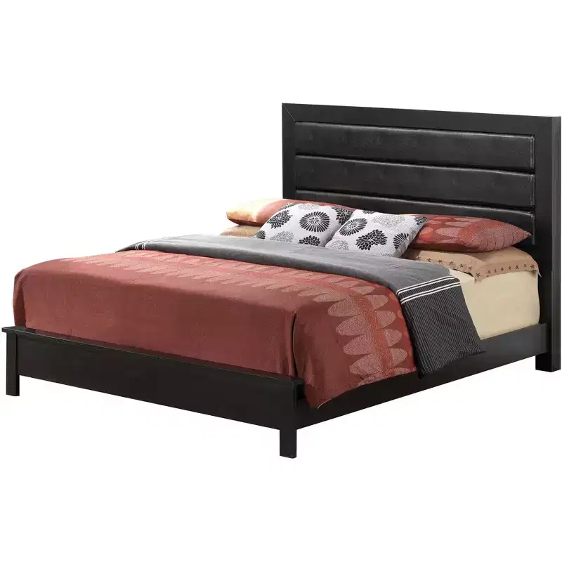 Upholstered Full Panel Bed
