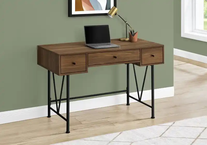 47.25 Office Desk with 3-Drawers