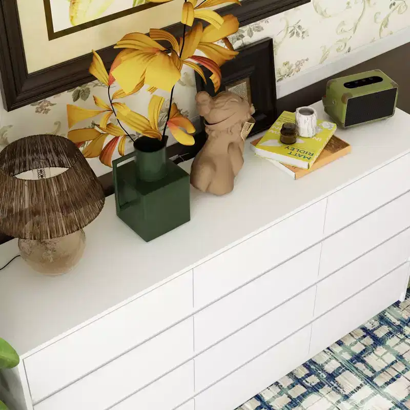 Famapy Modern 12-Drawers Dresser Sleek Chest of Drawers