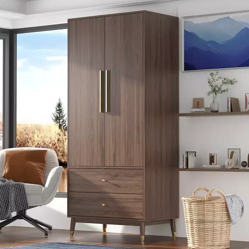 Famapy Contemporary - Elegant Wardrobe: Stylish & Functional Armoire for Bedroom Storage