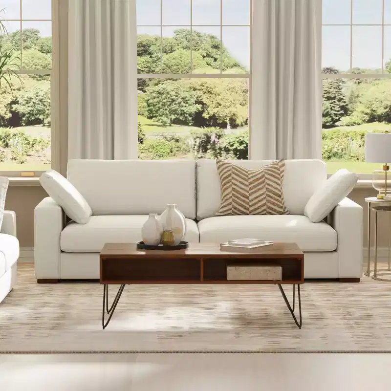 WyndenHall 96 Roscoe Deep Seater Sofa