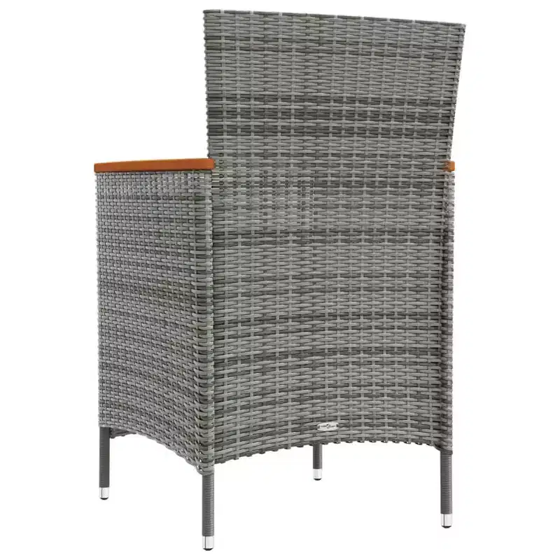 vidaXL Garden Chair Set of 2