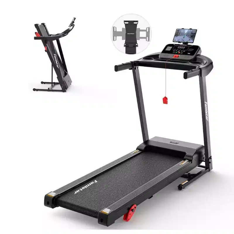 3.5HP Treadmill Clearance: 4-in-1 Foldable Treadmill with 12% Incline, APP & Bluetooth Speakers, 330lbs Capacity, 71 Programs, Home/Office Use