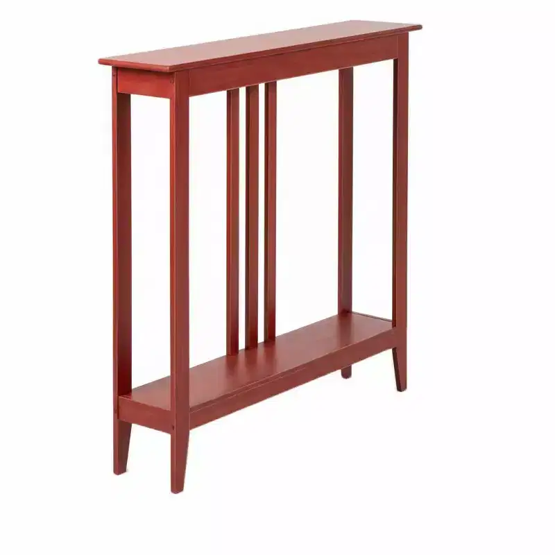 The Lakeside Collection Narrow Entryway Wood Console Accent Table - 32H -