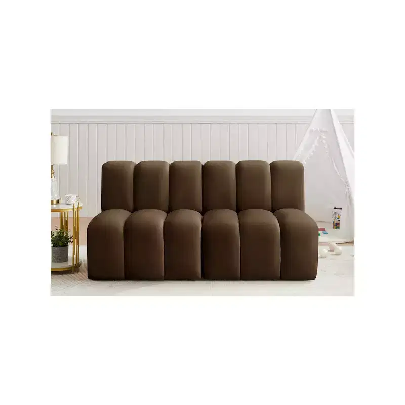 Meridian Furniture,Arc Velvet Modular Sofa