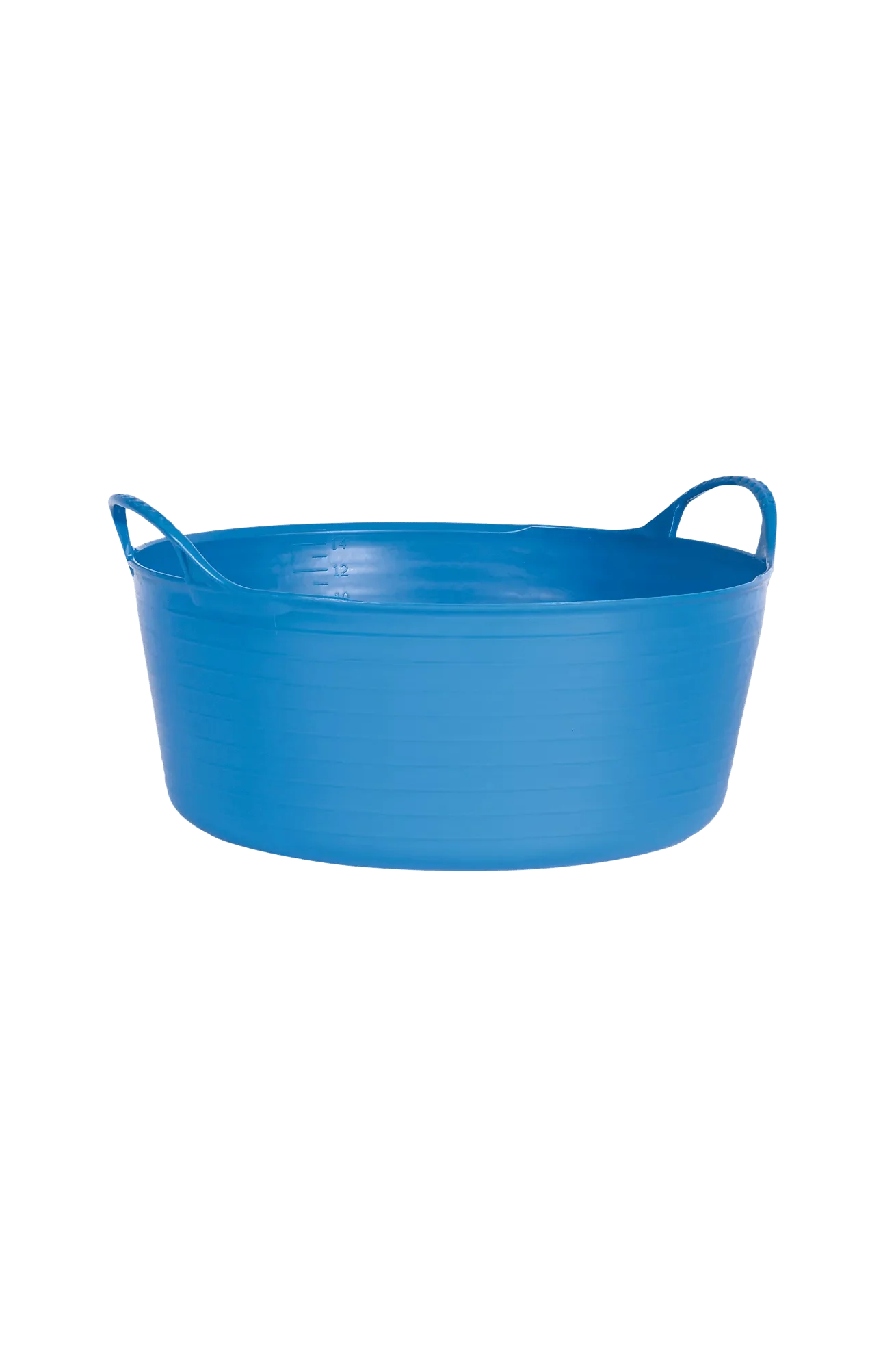 Shallow Flexible Tub 4 Gallon Multi-Color Multi-Purpose Garden Bucket