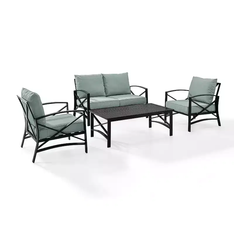 4pc Kaplan Outdoor Seating Set - Crosley