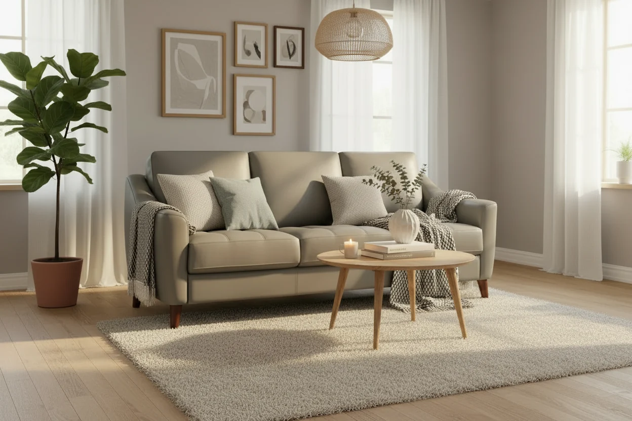 Leather Sofa