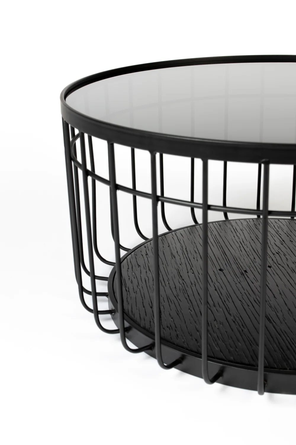 Black Industrial Coffee Table