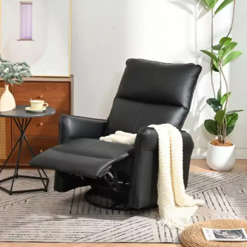 Rocking Recliner Chair,Swivel Nursery Rocking Chair,Glider Chair,Modern Small Rocking Swivel Recliner Chair for Bedroom