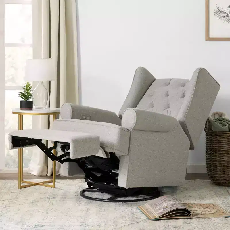 Namesake Harbour Electronic Recliner and Swivel Glider with USB Port
