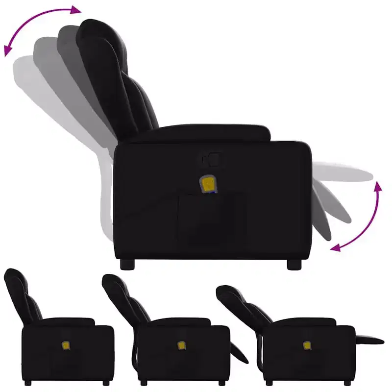 vidaXL Electric Massage Recliner Chair