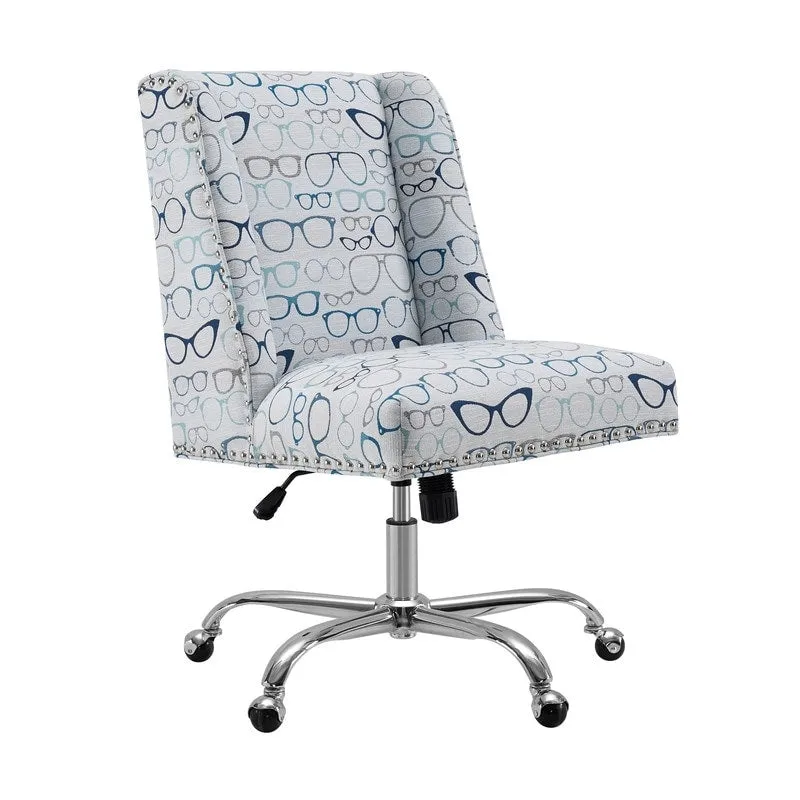 Optical Print Swivel Office Chair