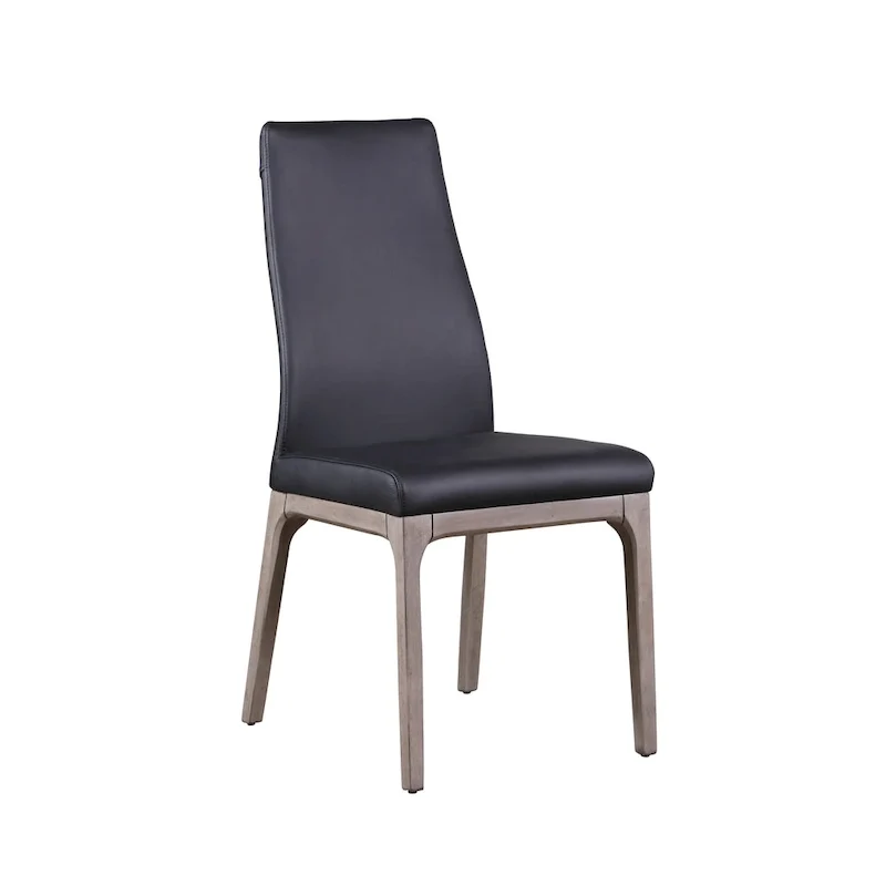 Somette Pogo Criss Cross Dining Set with Black Chairs