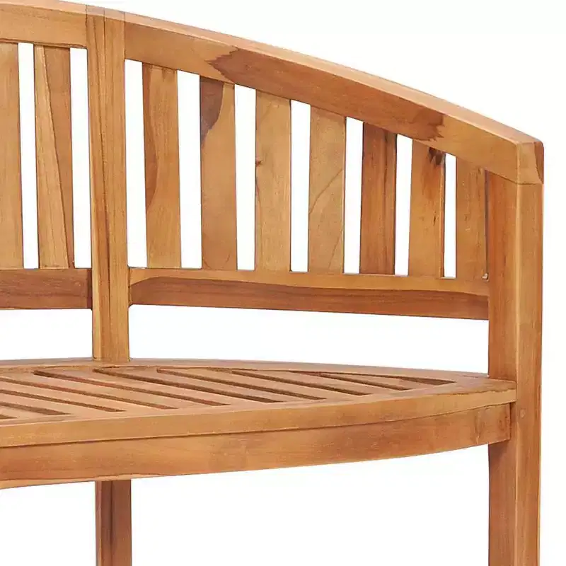 vidaXL Garden Bench Natural Teak Solid Teak Wood Large Durable