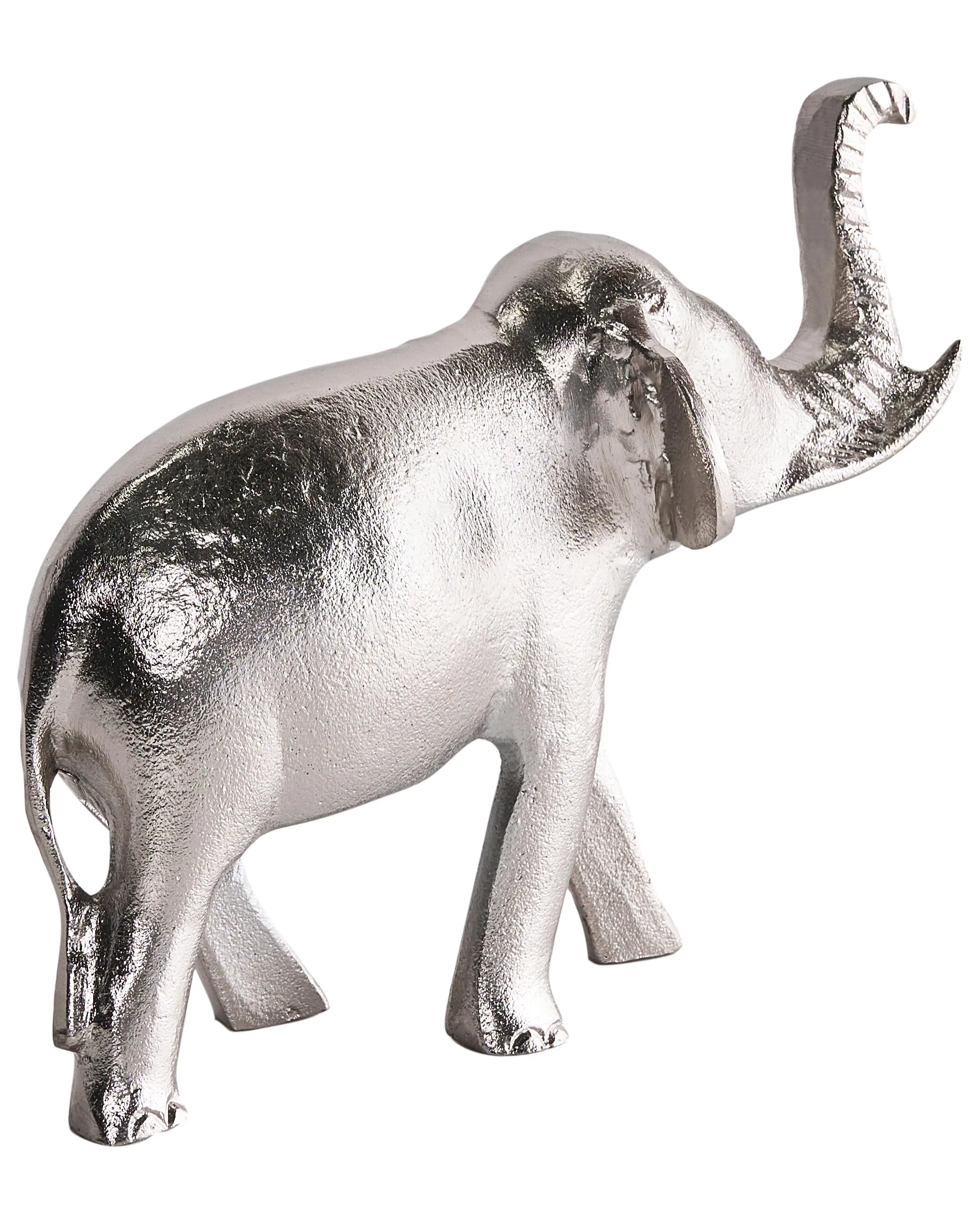 Accessorio decorativo Elefante Metallo Argento