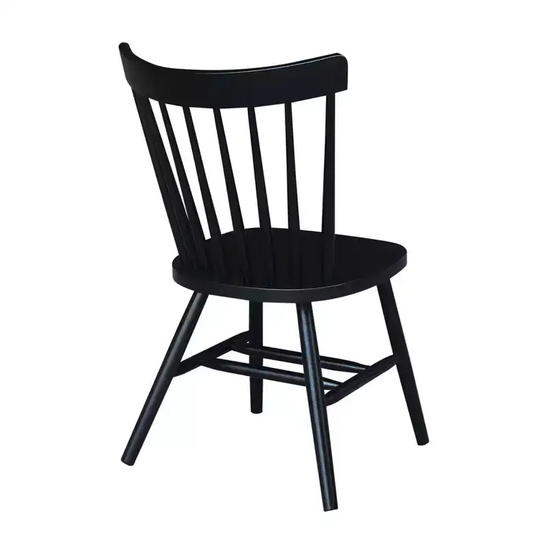 International Concepts Copenhagen Armless Chair with Plain Legs
