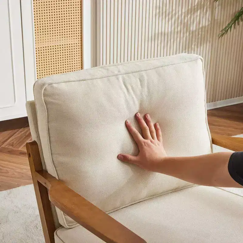 Karl Home Upholstered Single Lounge Chair Accent Chair