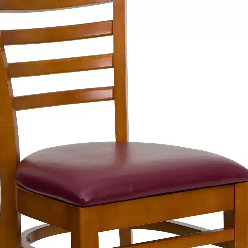 Flash Furniture Ladder Back Wooden Restaurant Chair
