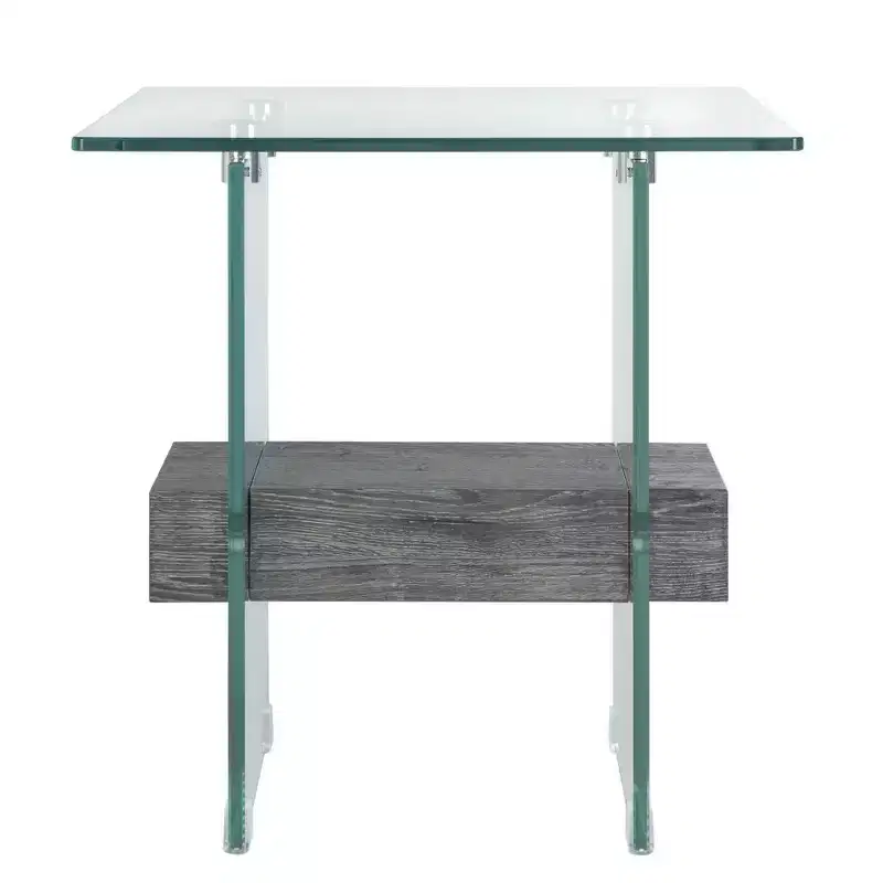 Kayley Glass Accent Table - ACC7001 - Safavieh