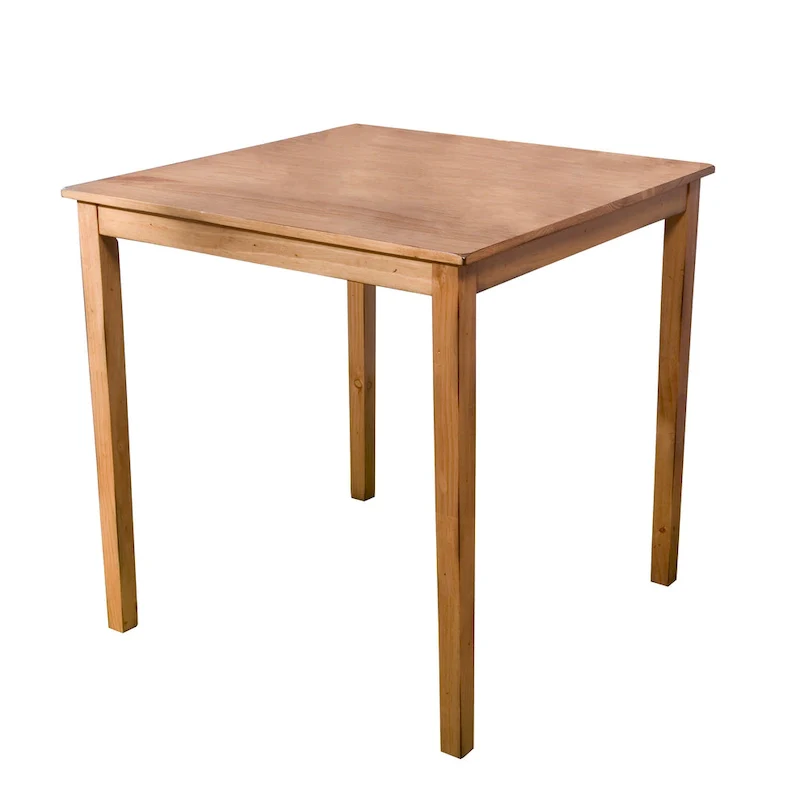 Honey Oak / Black / Espresso Counter Height Dining Table, Shaker Style, Seats 2–4