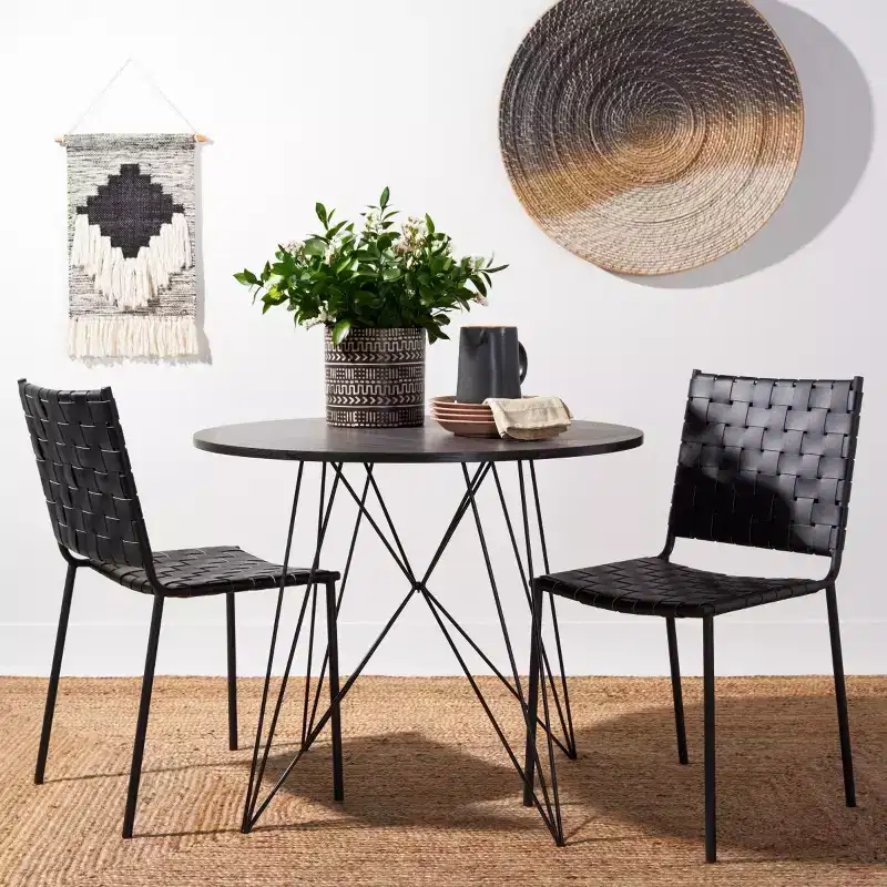 Wesson Woven Dining Chair (Set of 2) - DCH3005 - Safavieh