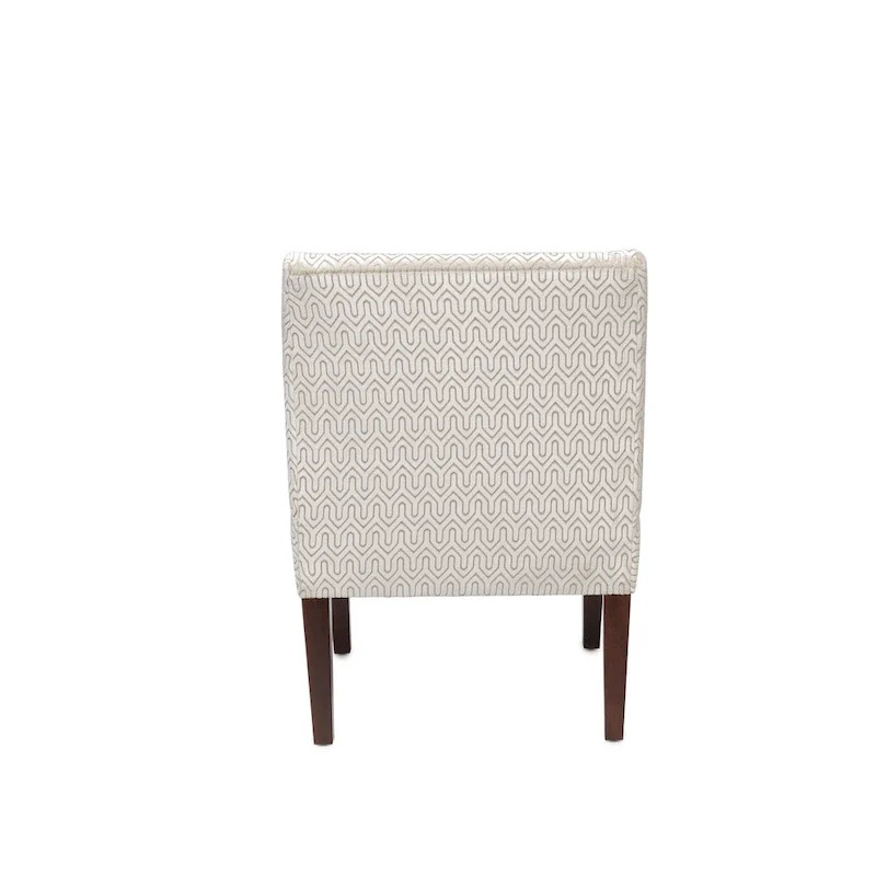 Samantha Transitional Button Tufted Slipper Chair