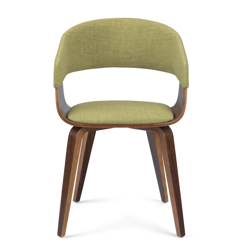 WYNDENHALL Calinda Mid Century Modern Bentwood Single Dining Chair - 20.5w x 21.7d x 30.9h