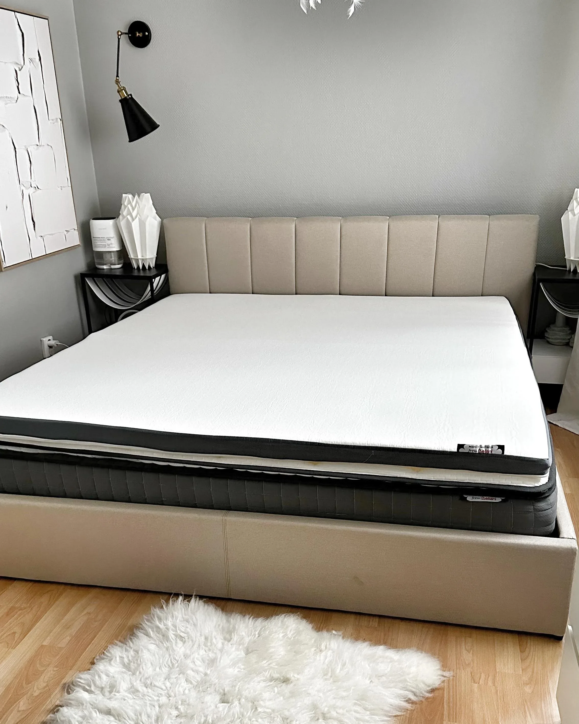 Materasso in Memory Foam Durezza alta H3/4 160x200 cm