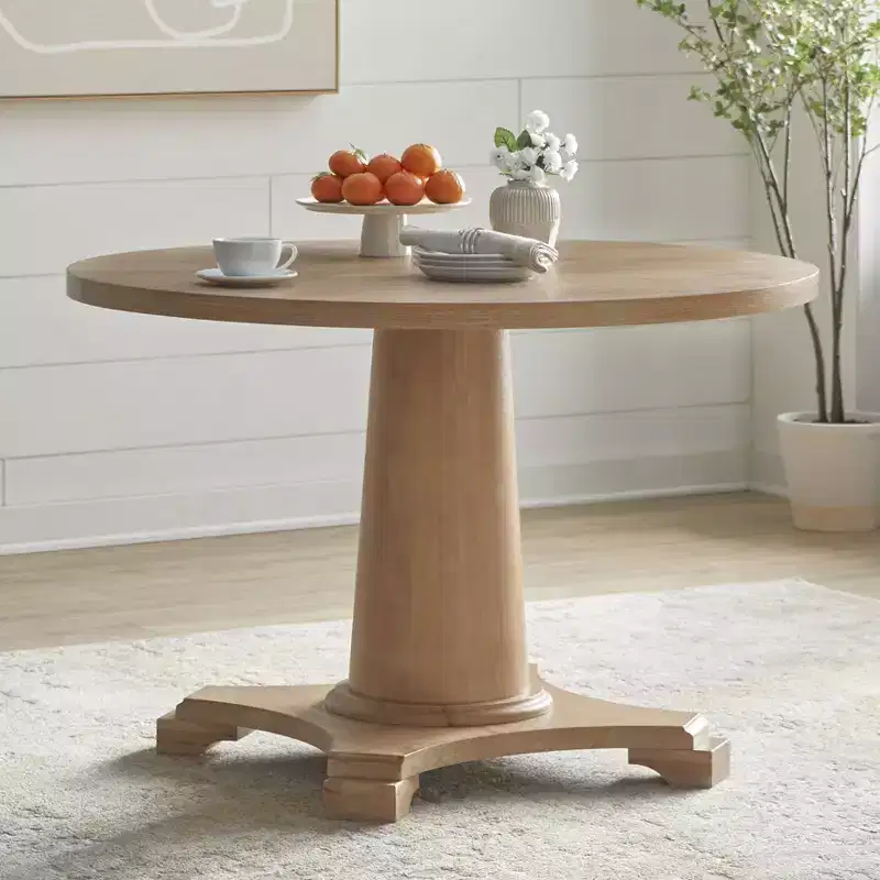 Buylateral Atwood Round Pedestal Base Dining