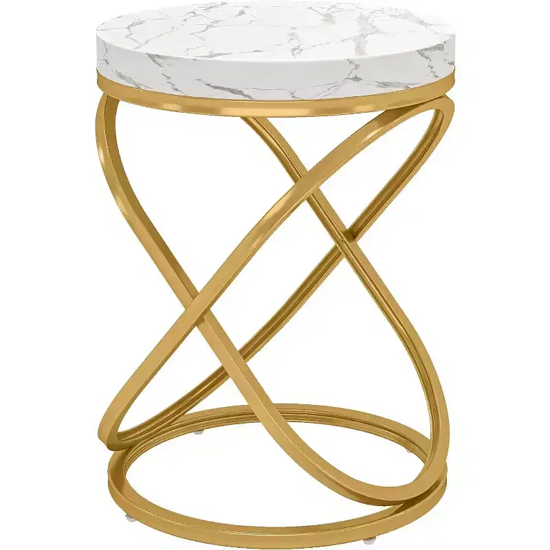 Lantine 26 Inches Round End Tables