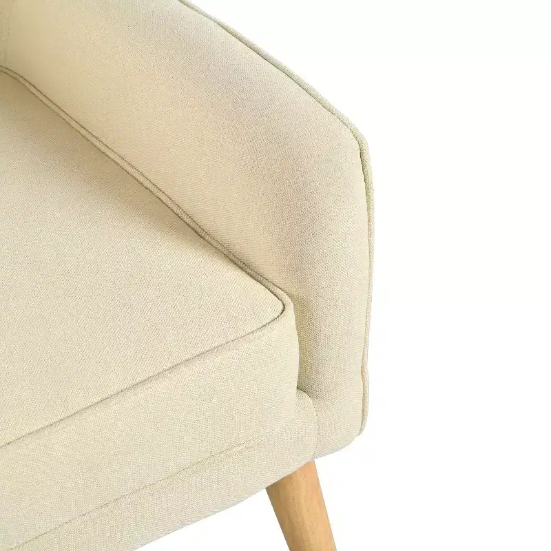 Christopher Knight Home Calix Mid-Century Modern Button Tufted Upholstered Accent Chair