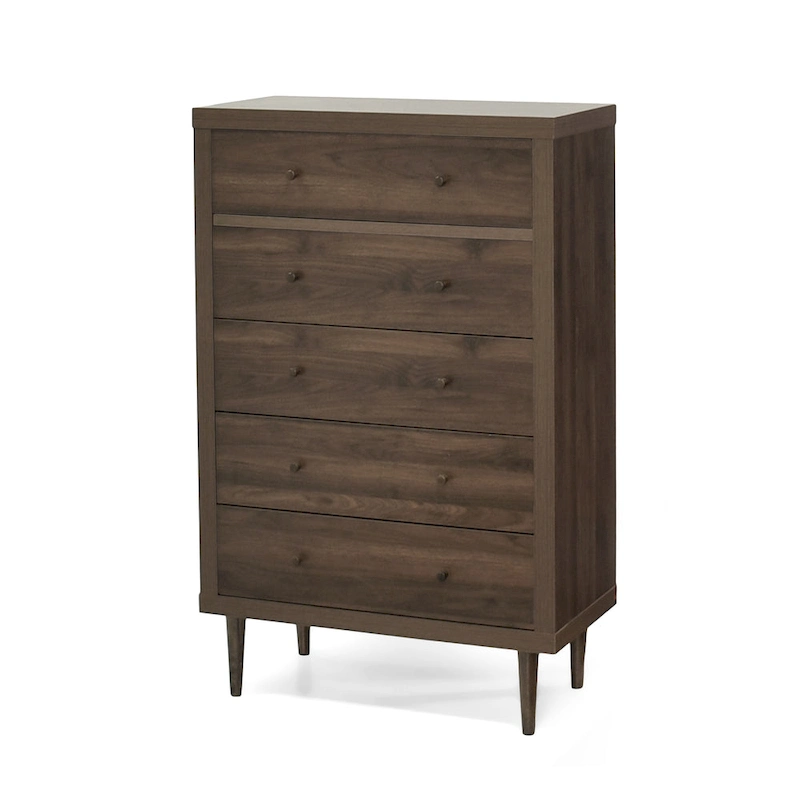 Nystrom Mid Century Modern 5 Drawer Dresser by Christopher Knight Home