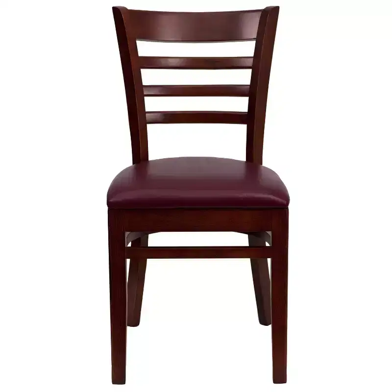Flash Furniture Ladder Back Wooden Restaurant Chair