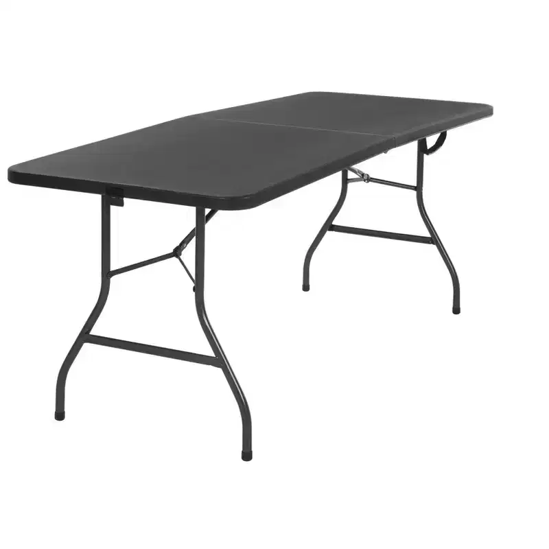 COSCO 6 ft. Fold-in-Half Banquet Table w/Handle