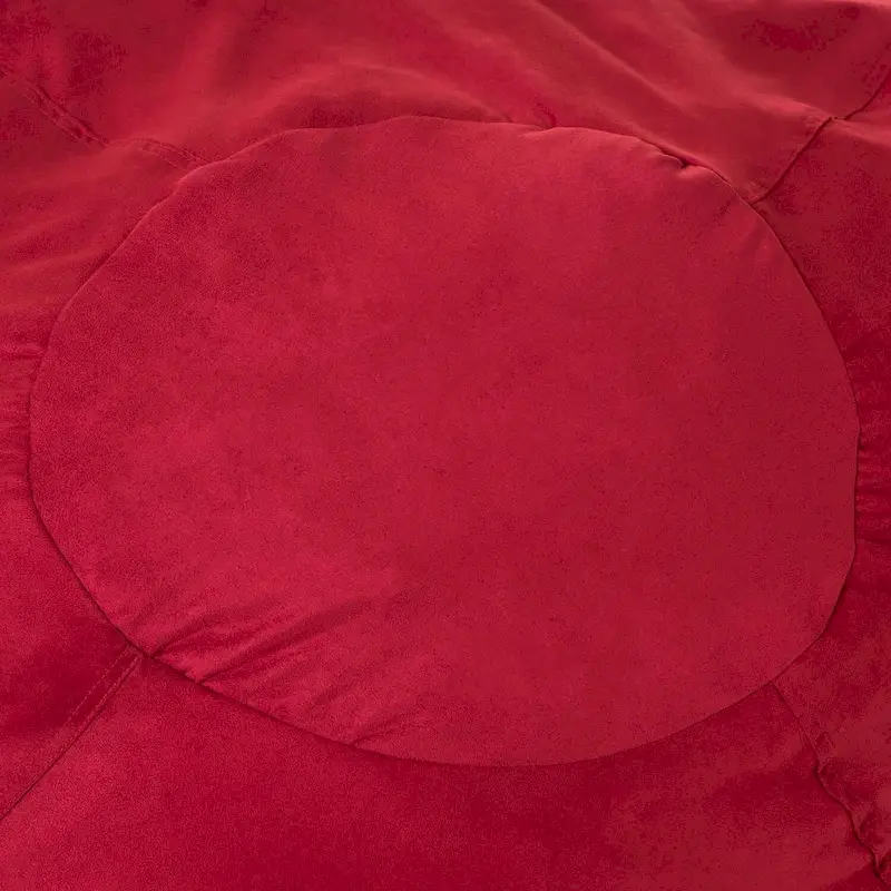 5-Foot Shredded Foam Bean Bag Chair with Removable Microsuede Cover