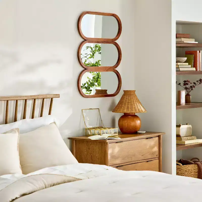 32x26 Wood Framed Triple Oval Mirror - Hearth & Hand™ with Magnolia